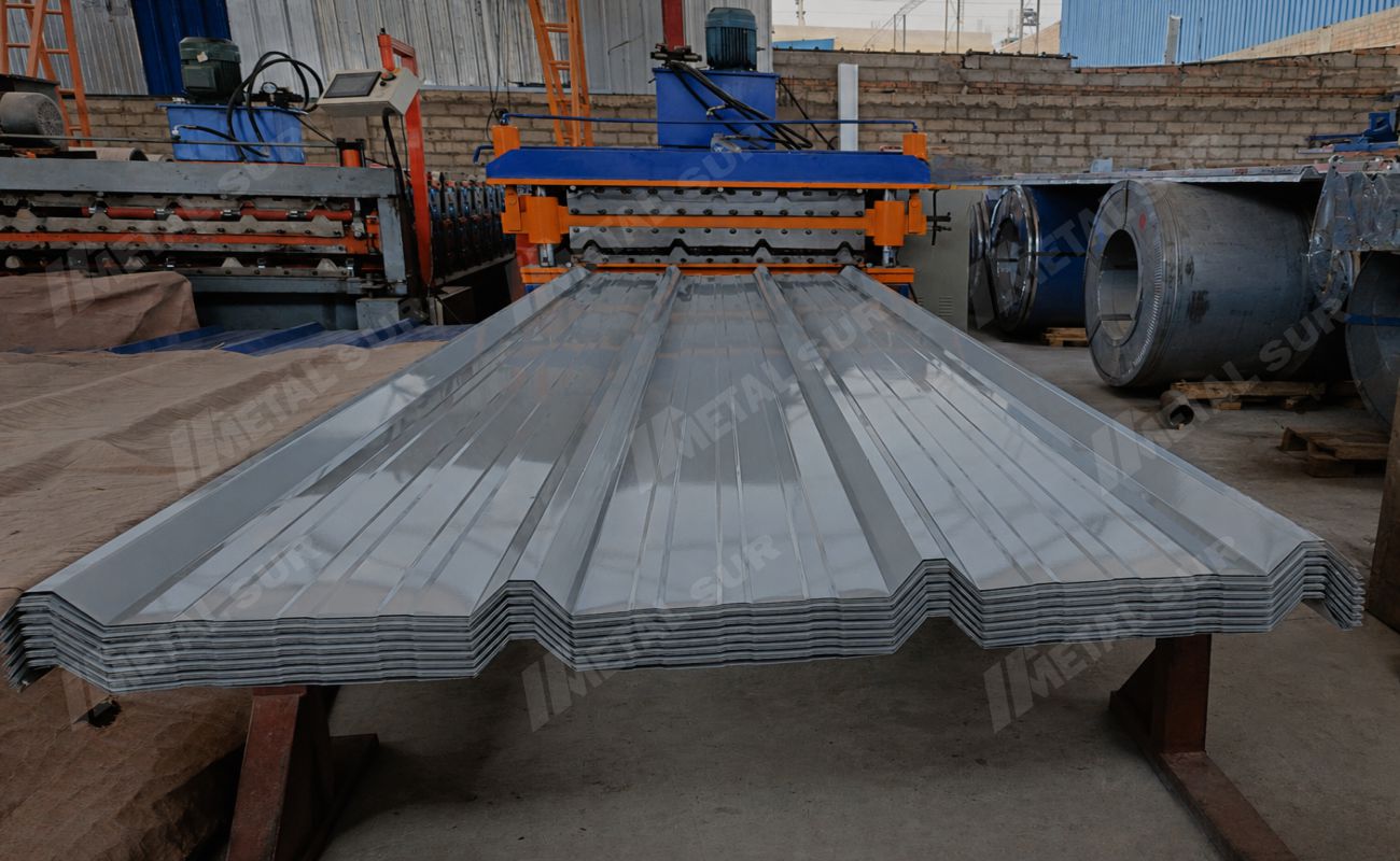 Planchas de Aluzinc TR4 fabricadas en Arequipa