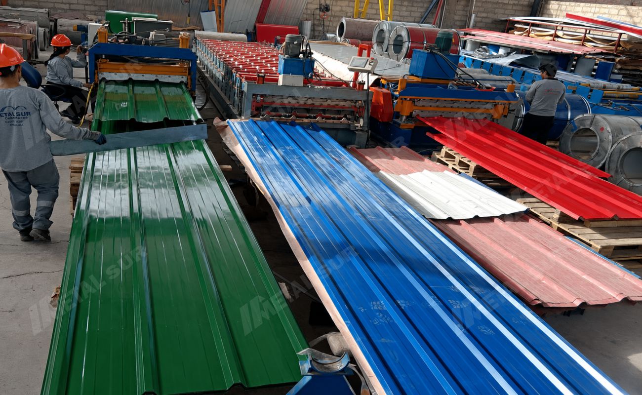 Fábrica de planchas de Aluzinc en Arequipa